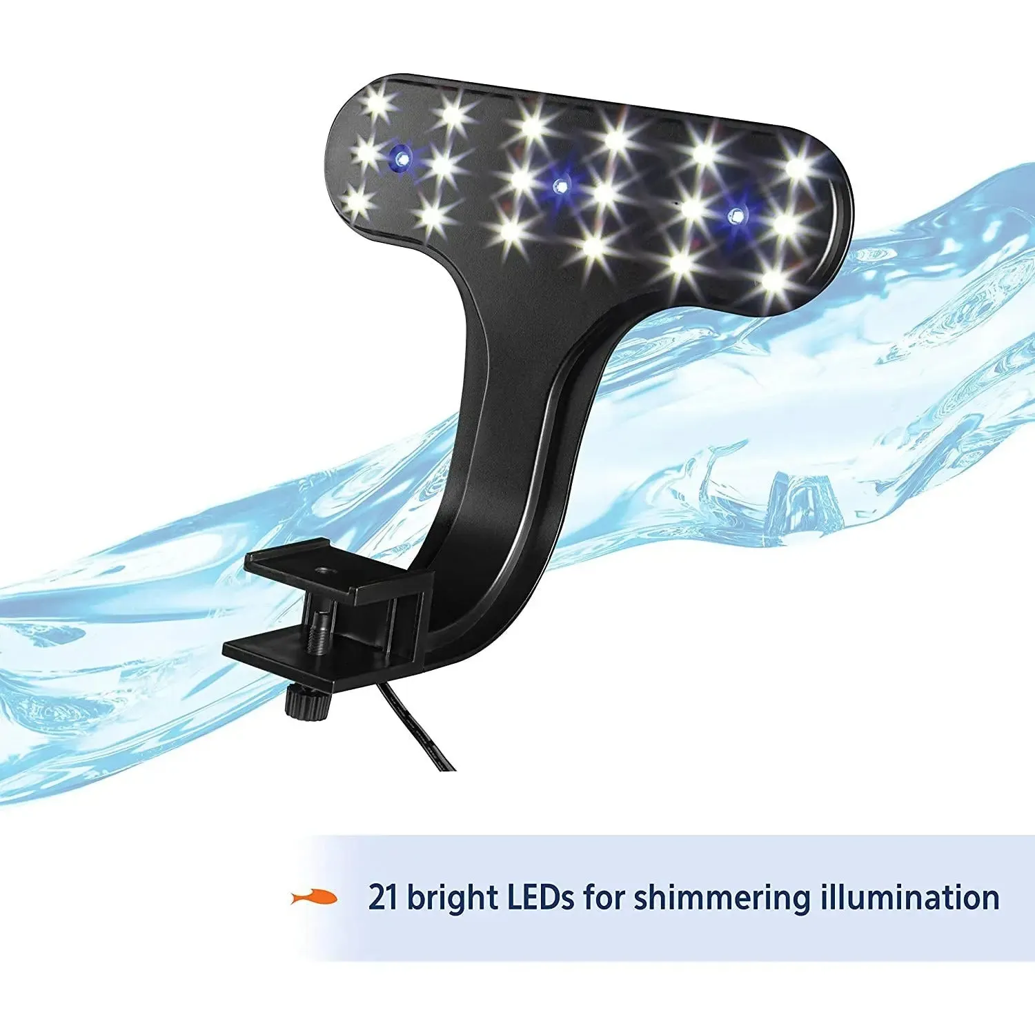 Aqueon® Freshwater Aquarium Clip-on LED Light 8 X 7 X 4.75 Inch