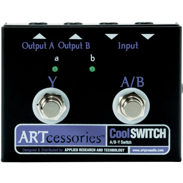 ART COOLSWITCH A/B or Y Switch Box Pedal