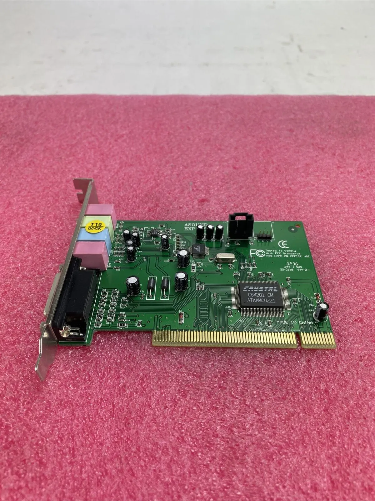 ASOUND EXPRESS II 2002 SR03050711716 PCI Audio Card