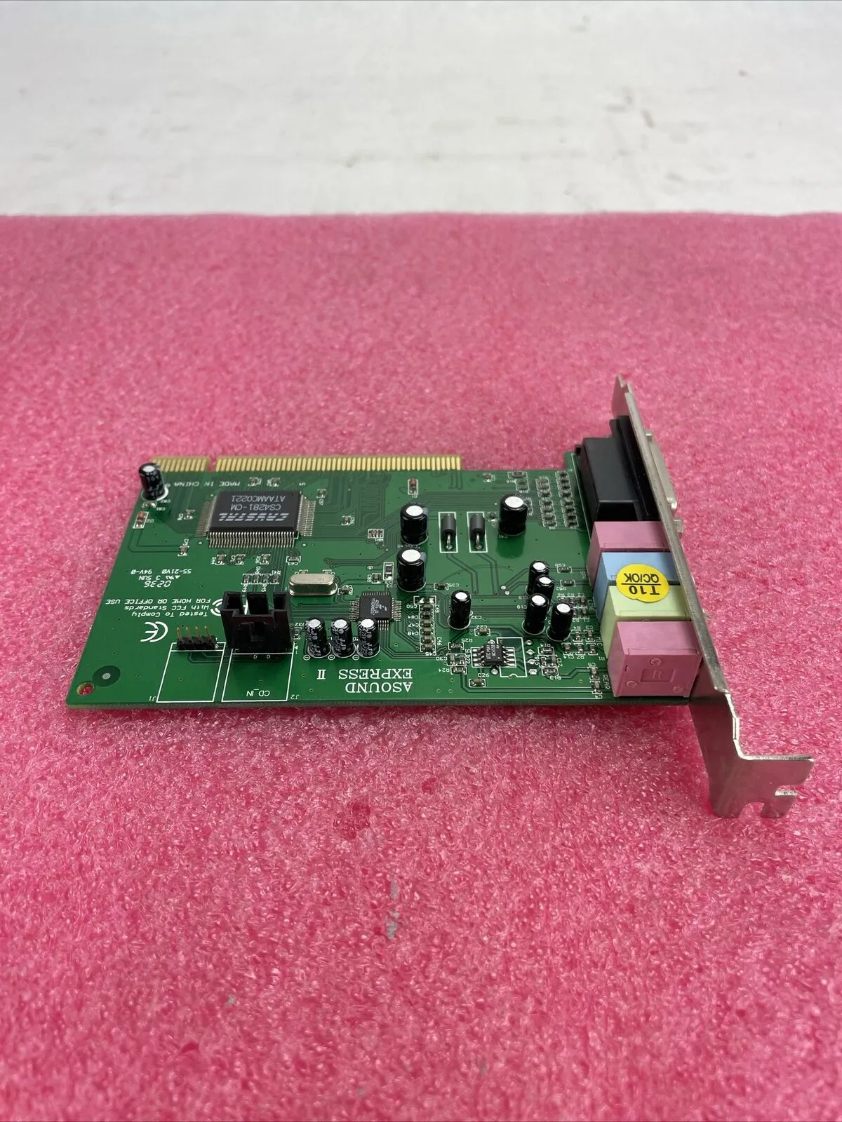ASOUND EXPRESS II 2002 SR03050711716 PCI Audio Card