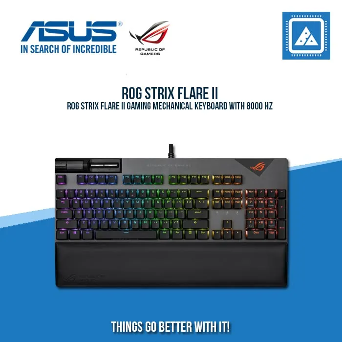ASUS STRIX FLARE II RGB GAMING KEYBOARD (BLUE SWITCH)