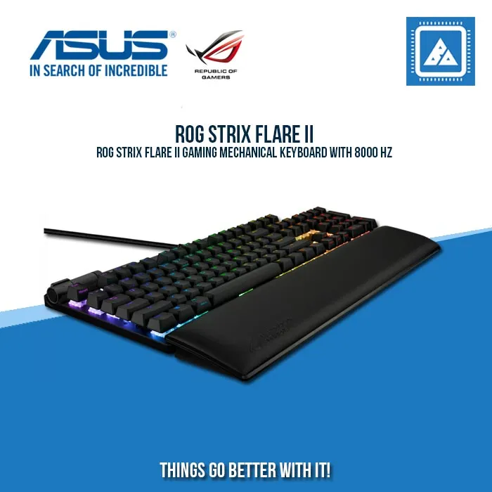 ASUS STRIX FLARE II RGB GAMING KEYBOARD (BLUE SWITCH)