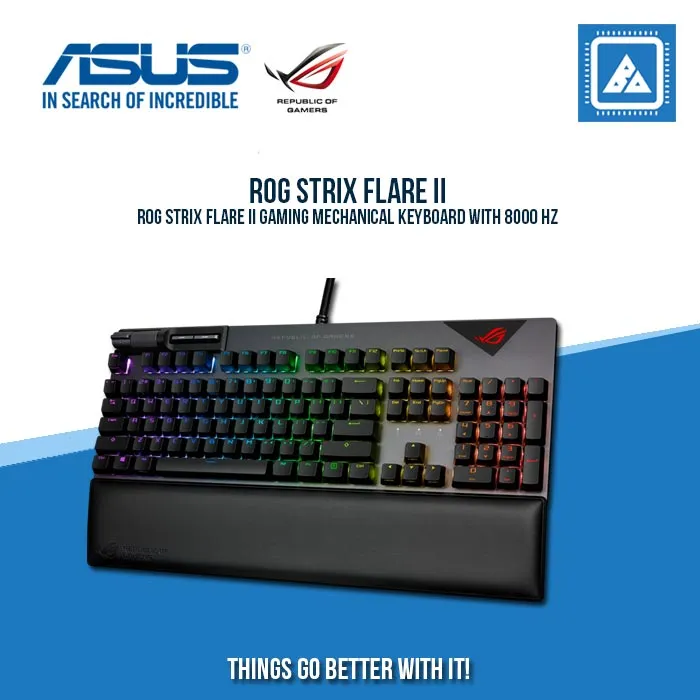 ASUS STRIX FLARE II RGB GAMING KEYBOARD (BLUE SWITCH)