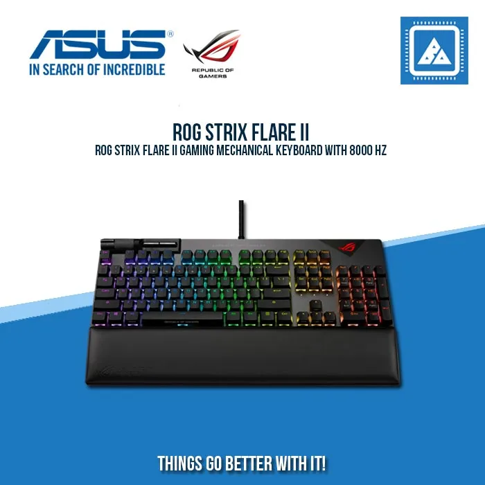 ASUS STRIX FLARE II RGB GAMING KEYBOARD (BLUE SWITCH)