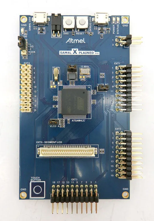 Atmel SAM4S Xplained Pro Evaluation Kit ATSAM4L-XPRO