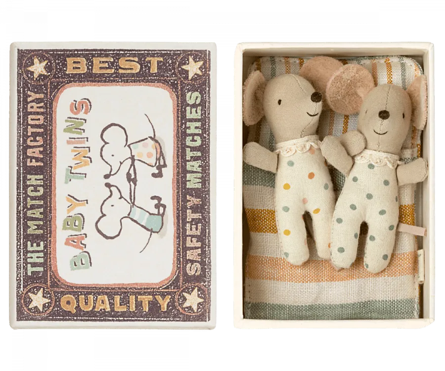 Baby Mouse Twins in Box