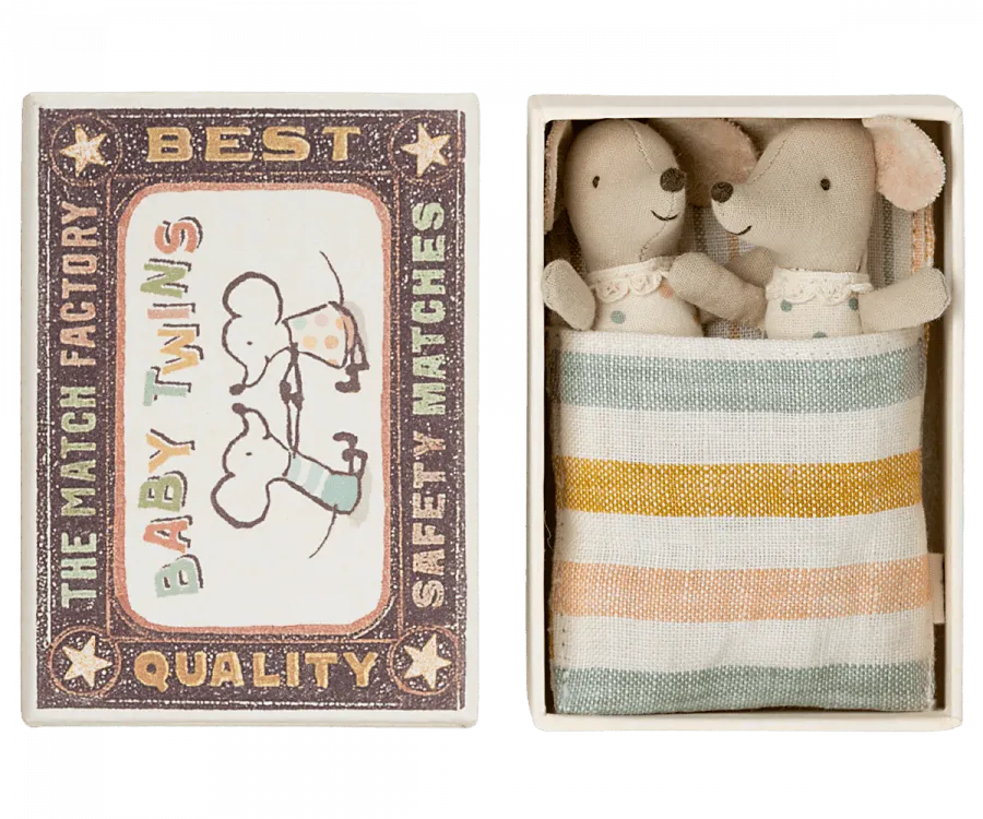 Baby Mouse Twins in Box