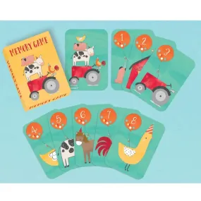 Barnyard Birthday Memory Game Playing Cards