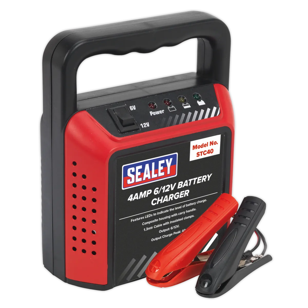 Battery Charger 6/12V 4Amp 230V