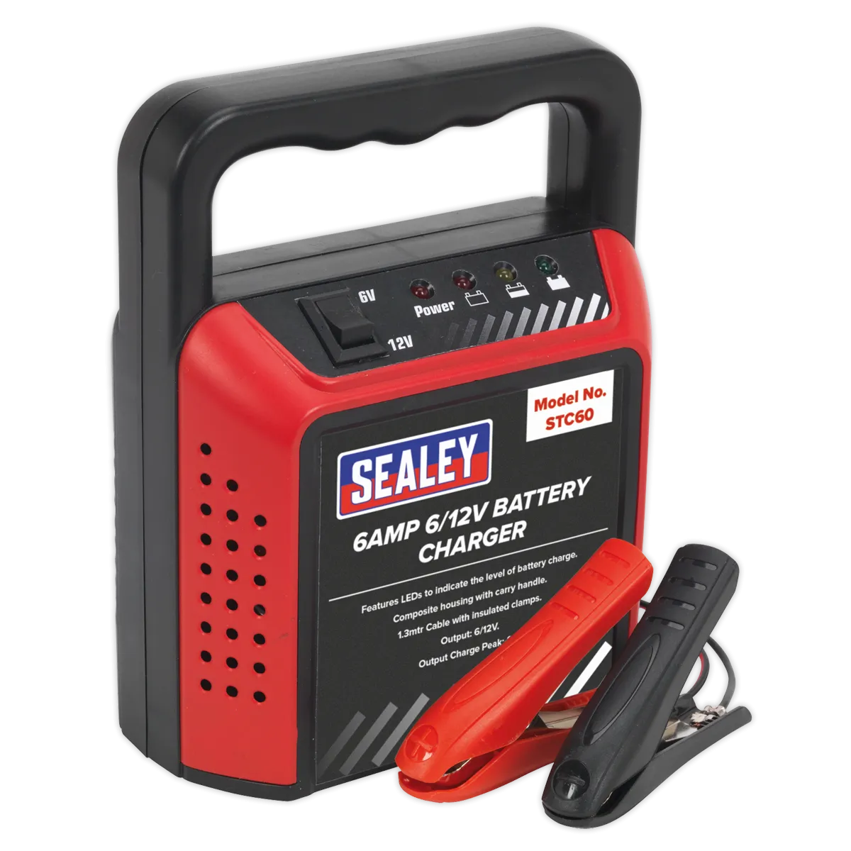 Battery Charger 6/12V 6A 230V