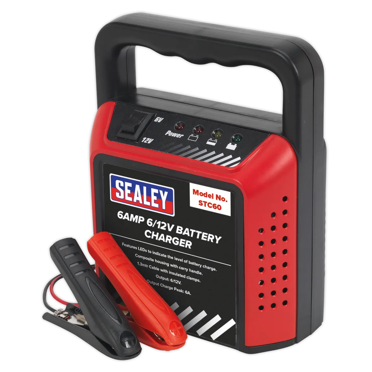 Battery Charger 6/12V 6A 230V