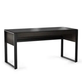 BDI Corridor 6501 Desk with Keyboard Drawer (Charcoal Stained Ash)