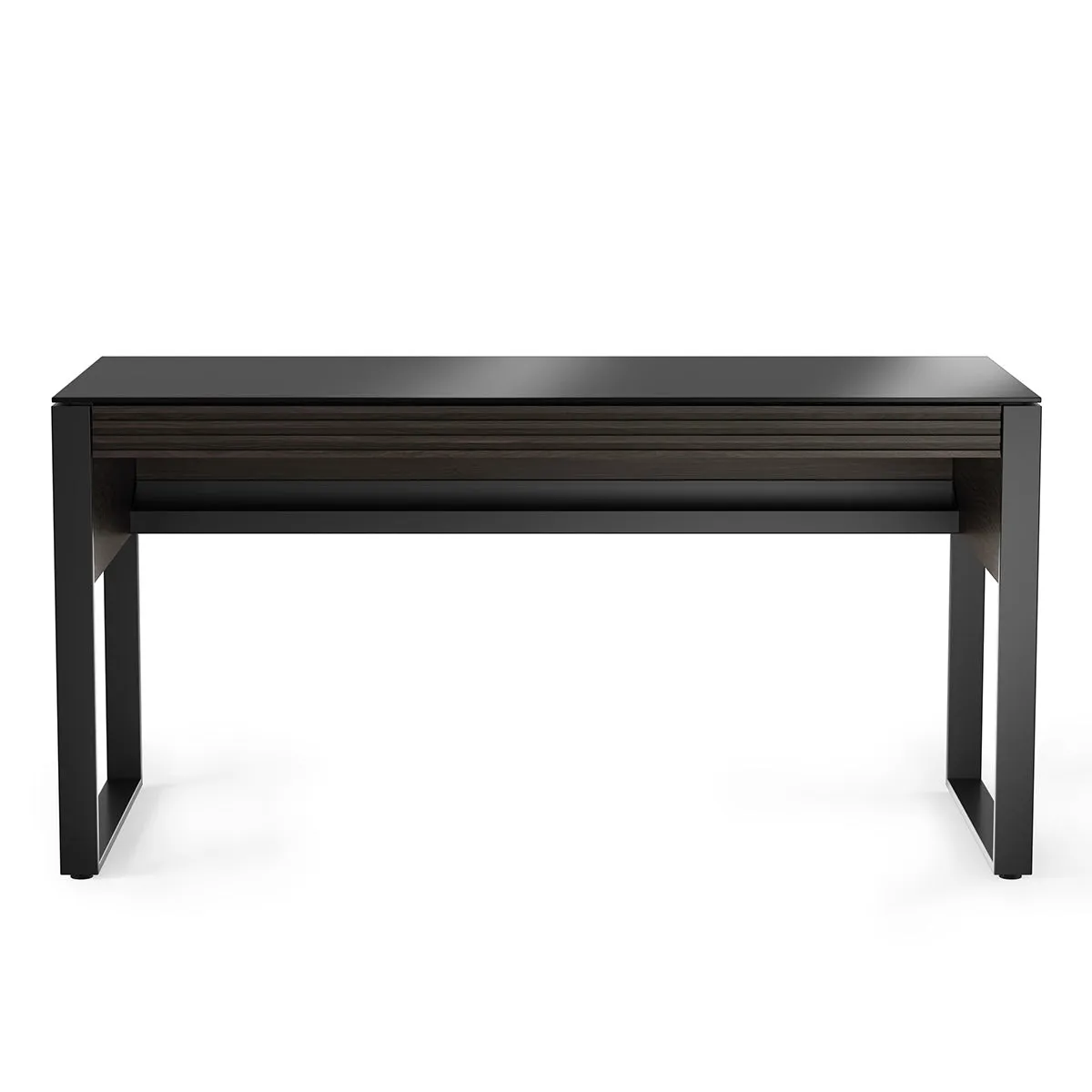 BDI Corridor 6501 Desk with Keyboard Drawer (Charcoal Stained Ash)