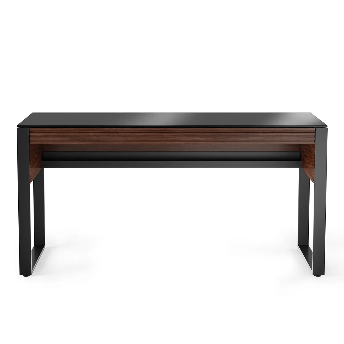 BDI Corridor 6501 Desk with Keyboard Drawer (Chocolate Stained Walnut)