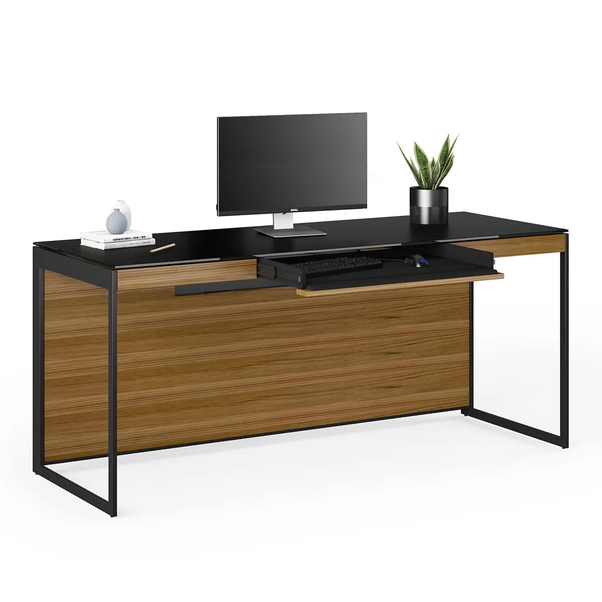 BDI Sequel 20 6101 Desk (Walnut/Black)