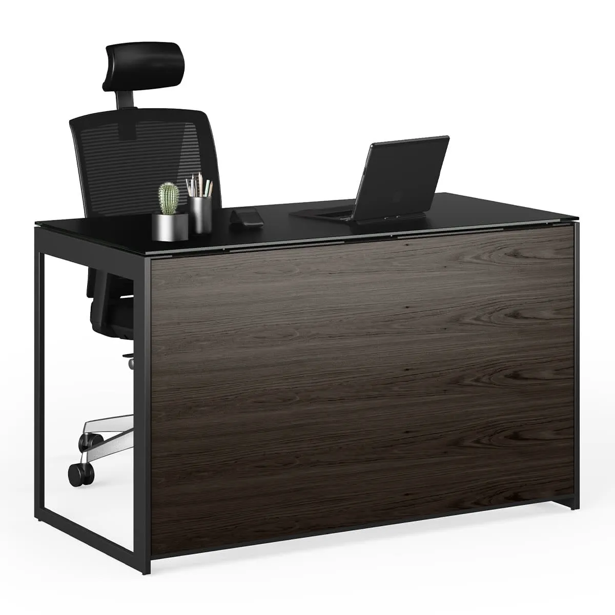 BDI Sequel 20 6103 Compact Desk (Charcoal/Black)