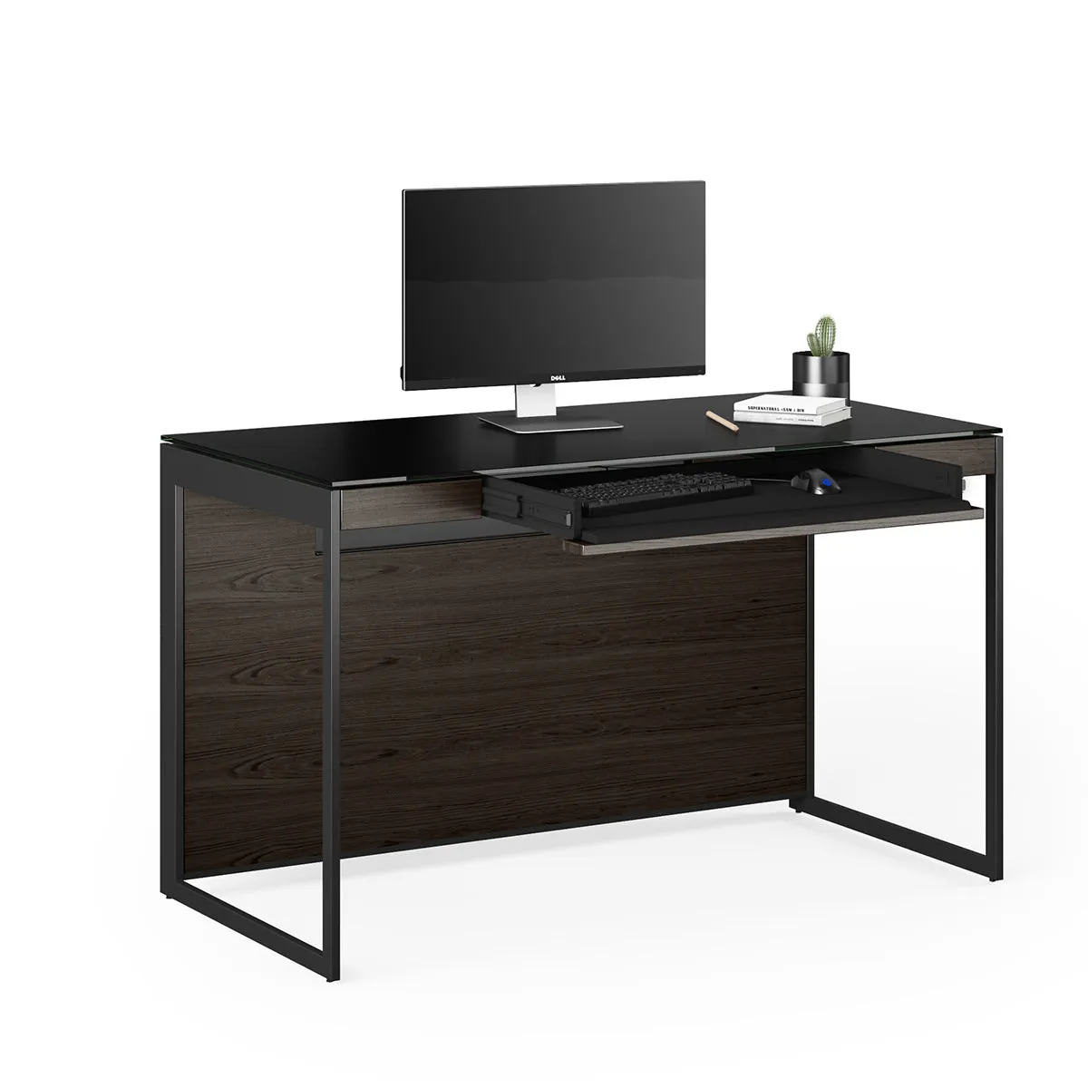 BDI Sequel 20 6103 Compact Desk (Charcoal/Black)