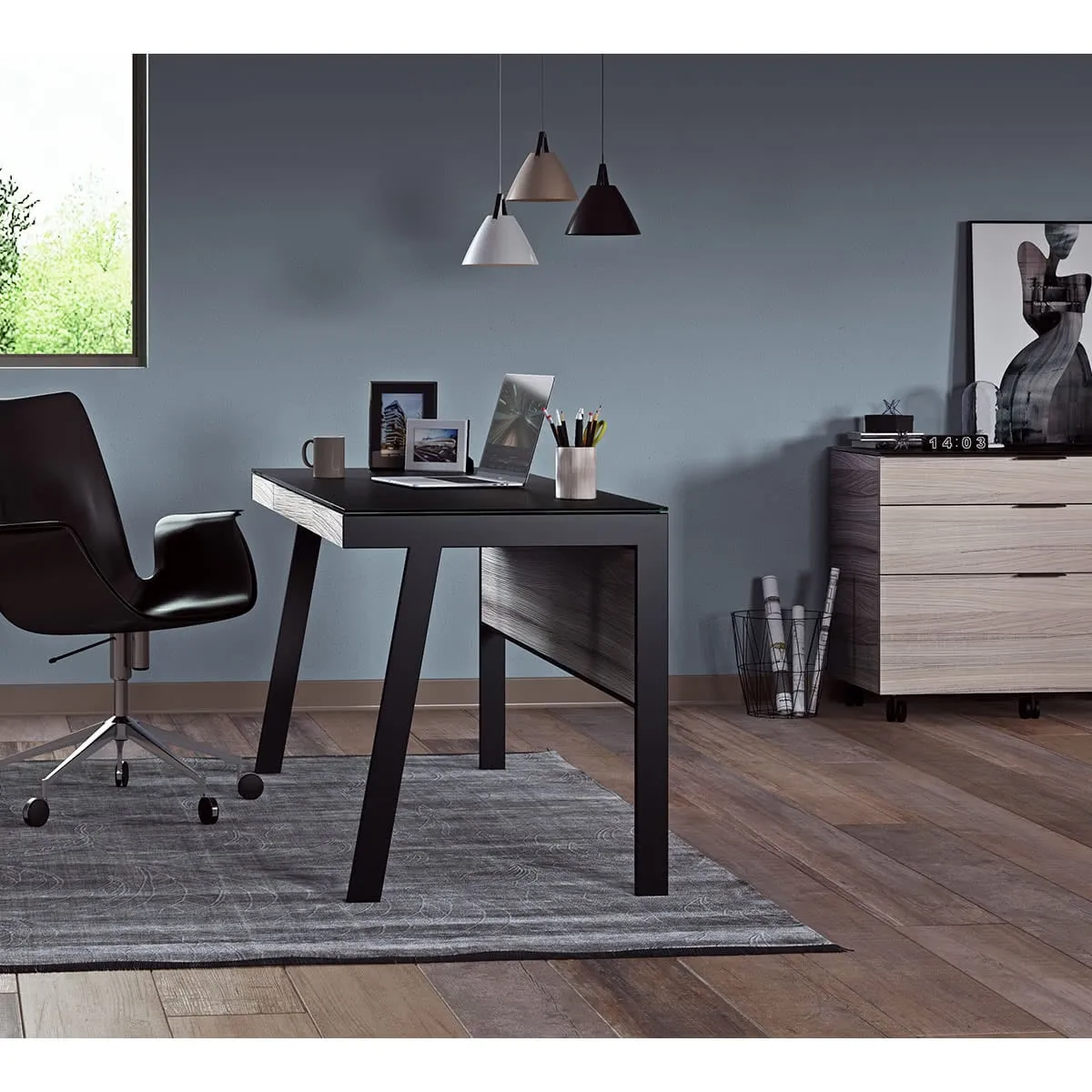 BDI Sigma 6903 Compact Desk (Strata)