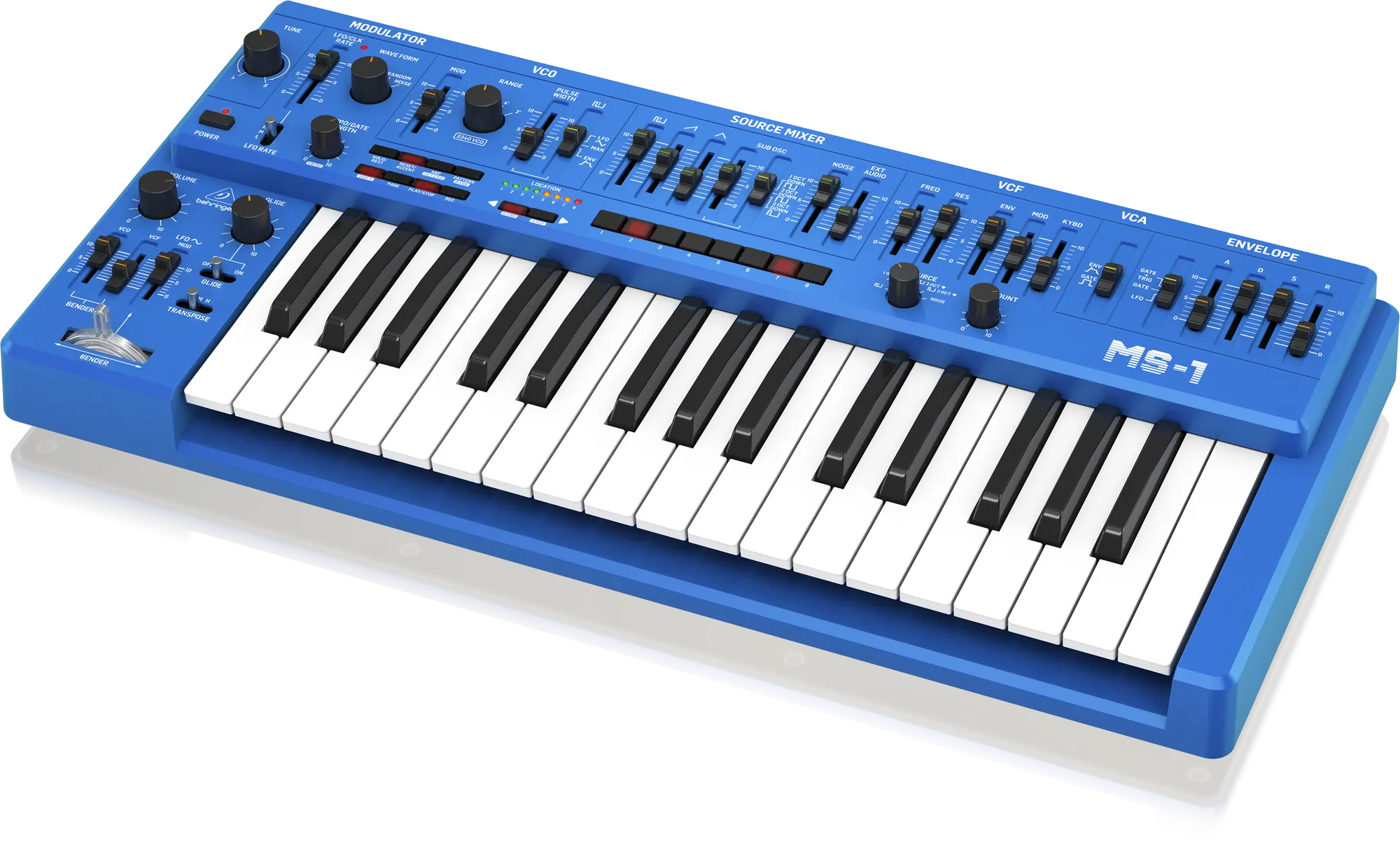 Behringer MS-101 Blue  Analogue Synthesizer