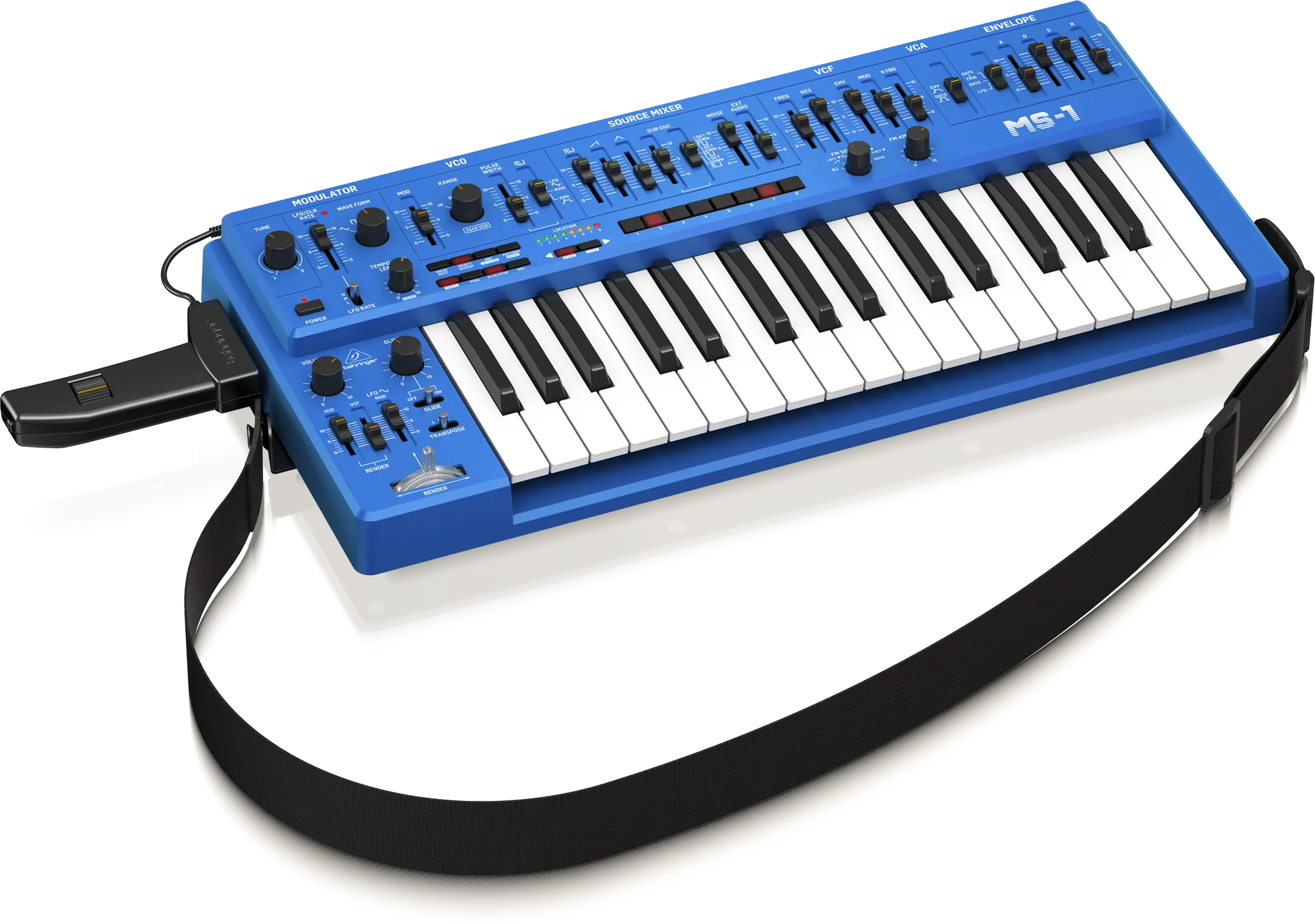 Behringer MS-101 Blue  Analogue Synthesizer