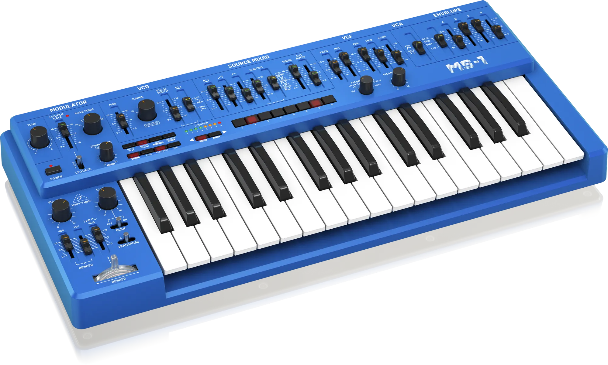 Behringer MS-101 Blue  Analogue Synthesizer