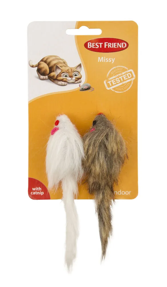 Best Friend Missy mouse toy for cat