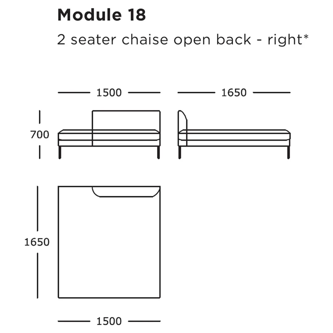 Blade Modular Sofa (Modules 17-23)
