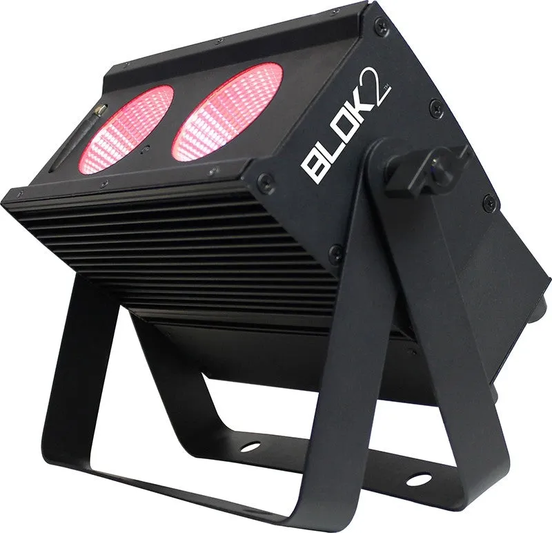Blizzard Lighting BLOK 2 IP65 2x25W RGBW UV COB LED Wash Light
