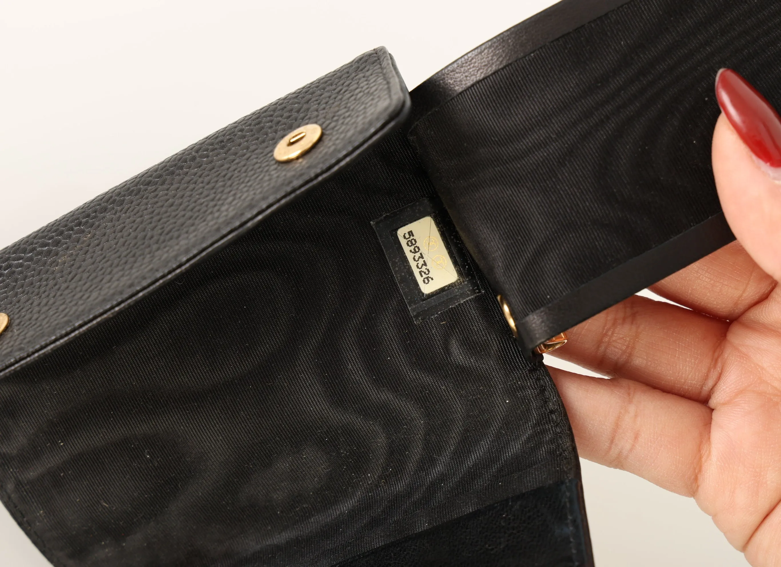 Chanel 1997 Caviar Key Case