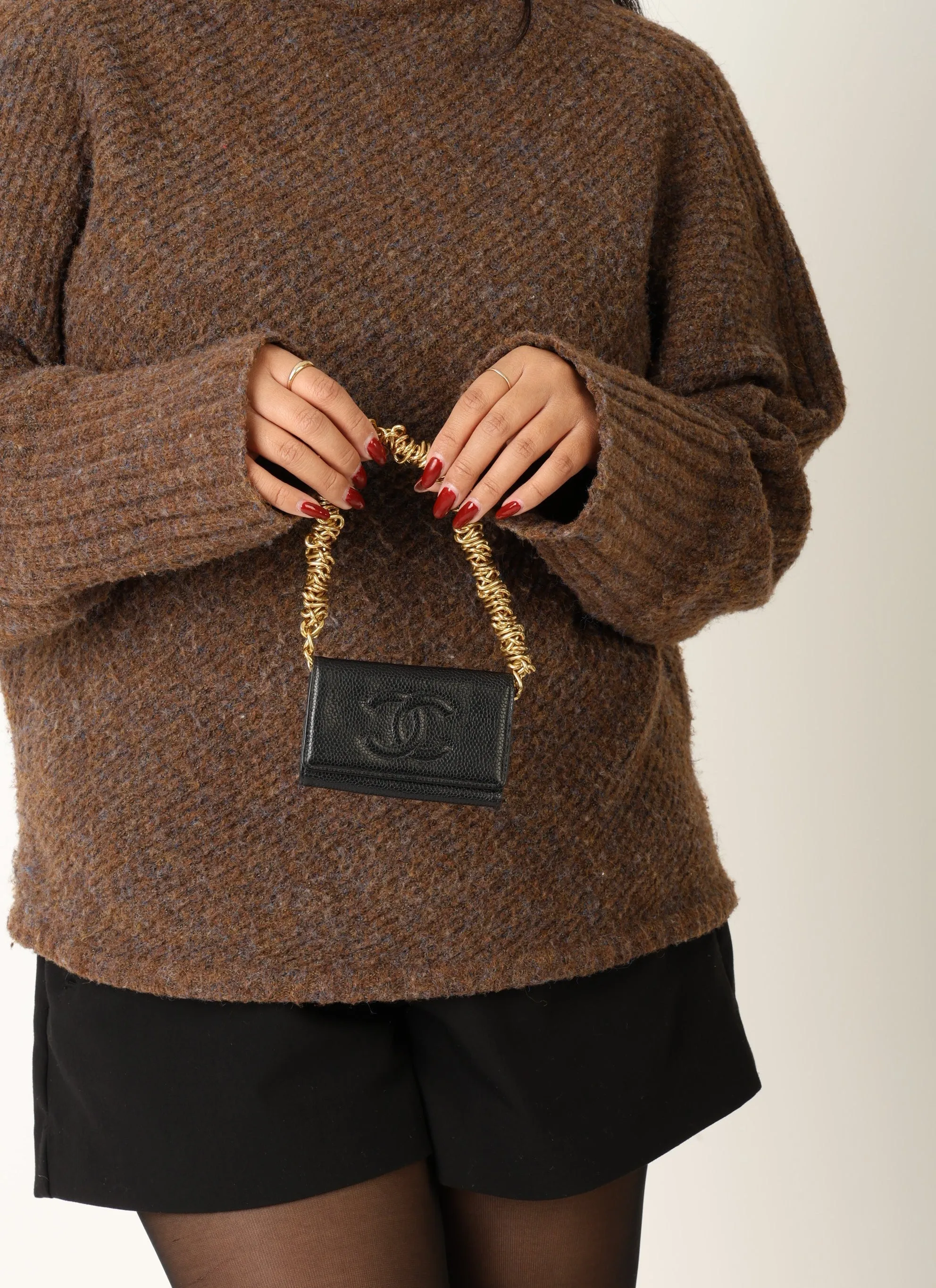 Chanel 1997 Caviar Key Case