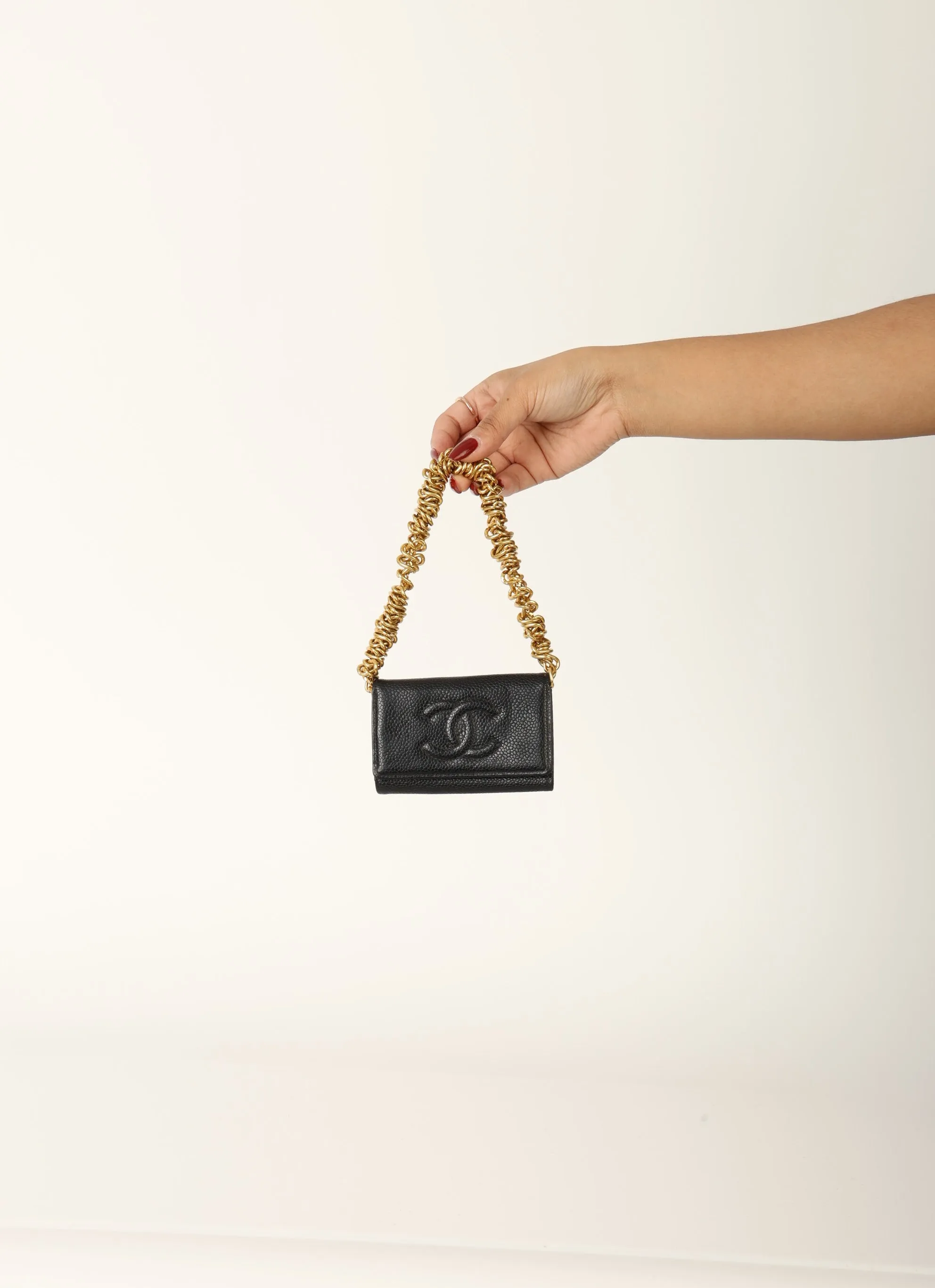 Chanel 1997 Caviar Key Case
