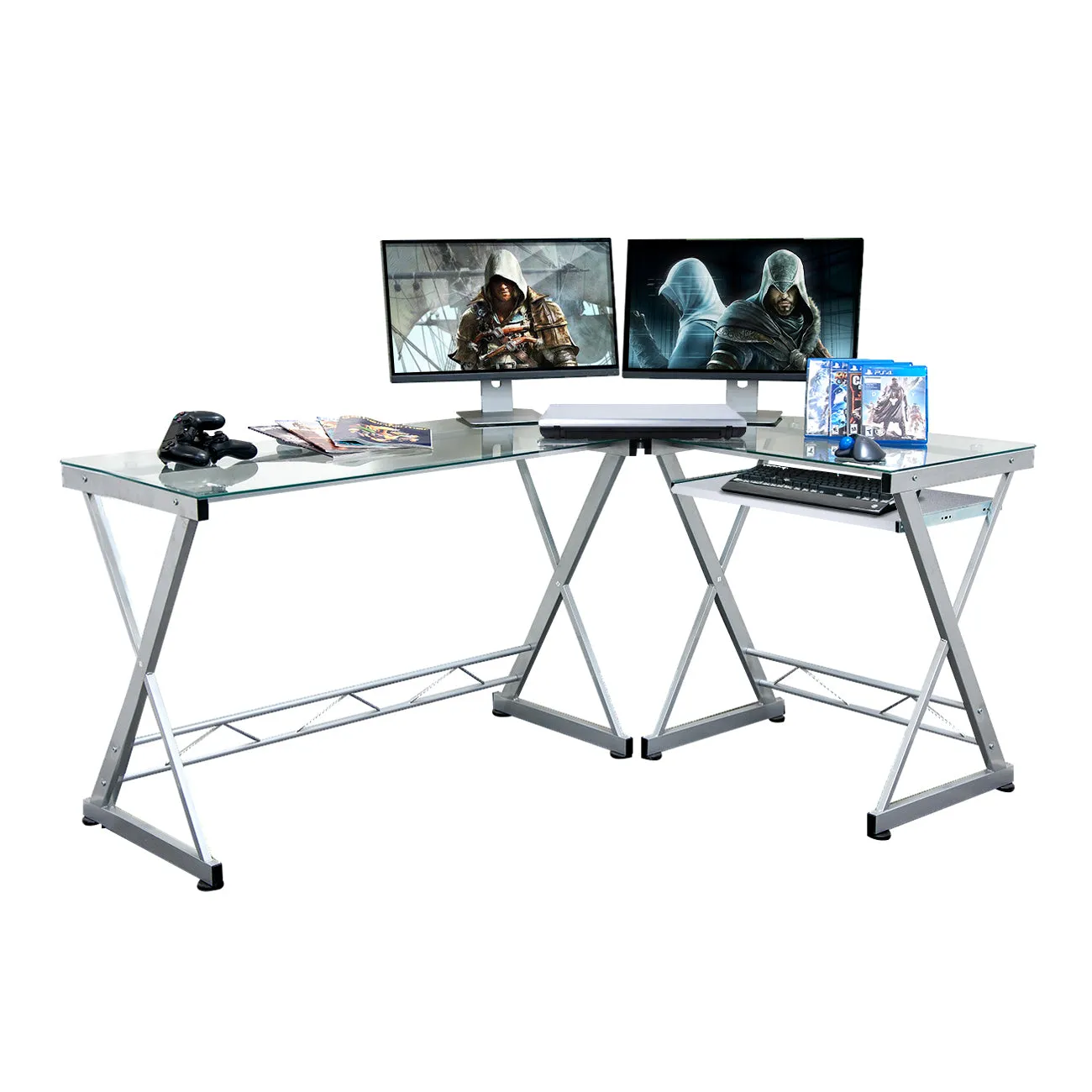 Clear View Tech Desk