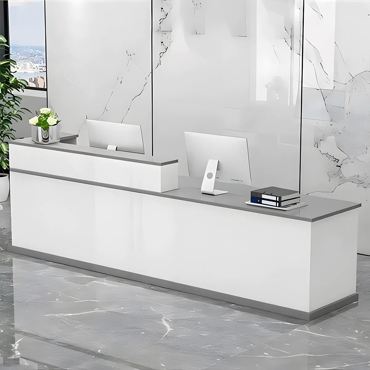 Company Reception Desk