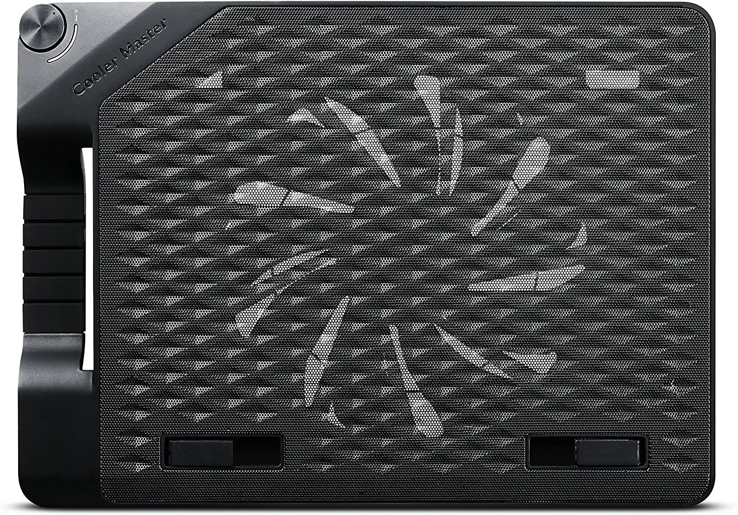 Cooler Master NotePal ErgoStand III - Premium Ergonomic Laptop Cooling Stand with Large 230mm Silent Fan, 4-Port USB Hub, and 6 Height Settings
