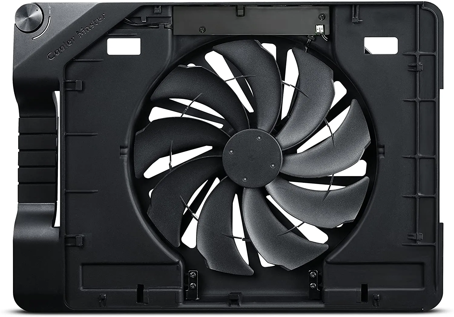 Cooler Master NotePal ErgoStand III - Premium Ergonomic Laptop Cooling Stand with Large 230mm Silent Fan, 4-Port USB Hub, and 6 Height Settings