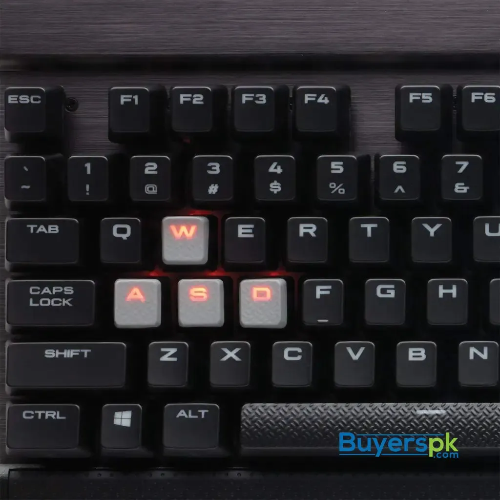 Corsair K70 Rapidfire Mechanical Gaming Keyboard - Backlit Red Led - Usb Passthrough & Media