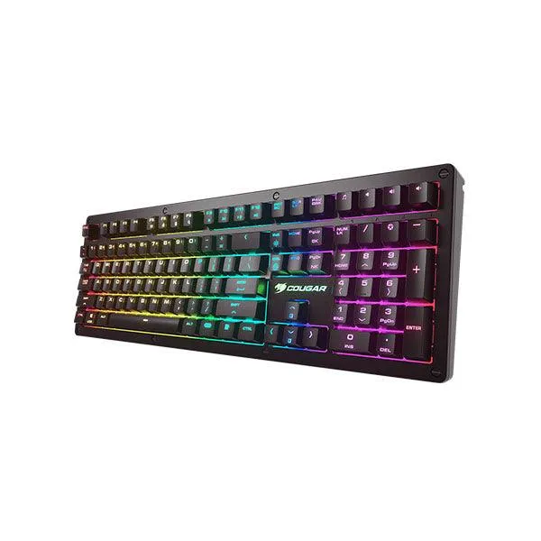 Cougar Keyboard Puri Mechanical With Dust-Proof Cover -Black-XYBW