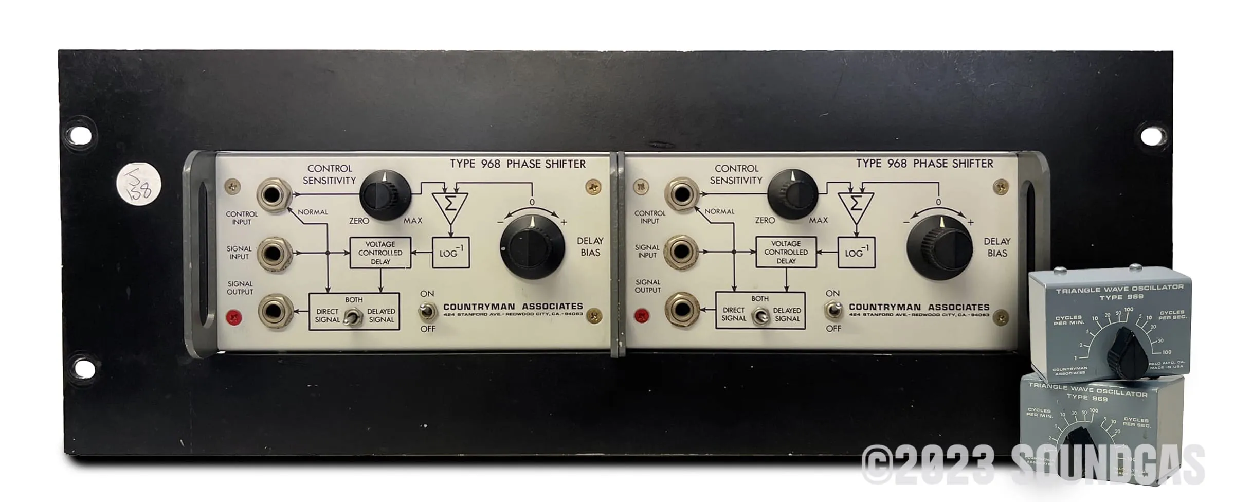Countryman 968 Phase Shifter Pair   969 LFO Modules