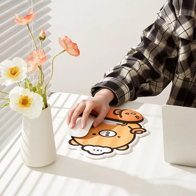 Cute Cartoon Bear Mouse Pad