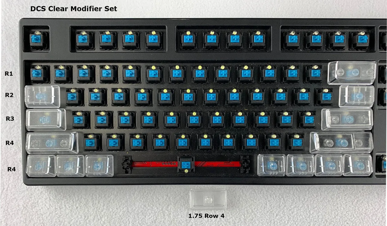 DCS Clear - Single Keycaps
