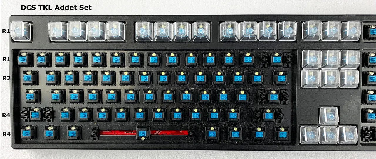 DCS Clear - Single Keycaps