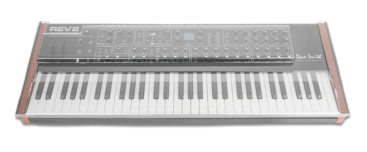 Decksaver DS-PC-REV2KEYBOARD Sequential Dave Smith Instruments Prophet Rev2 Keyboard cover