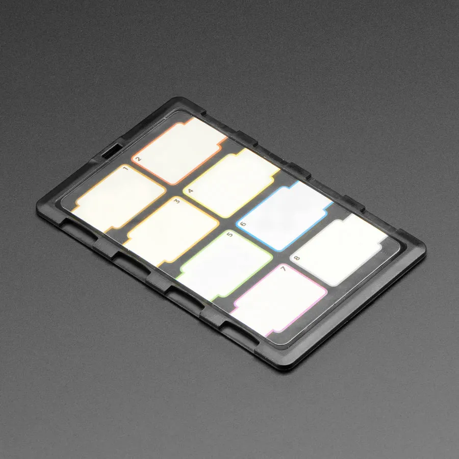 DiMeCard 8 microSD Card Holder