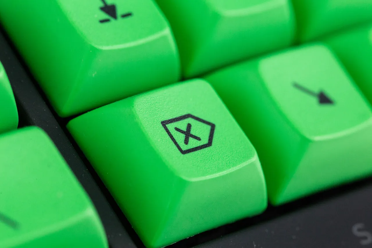 DSA Flex Individual Keycaps | Text Legends