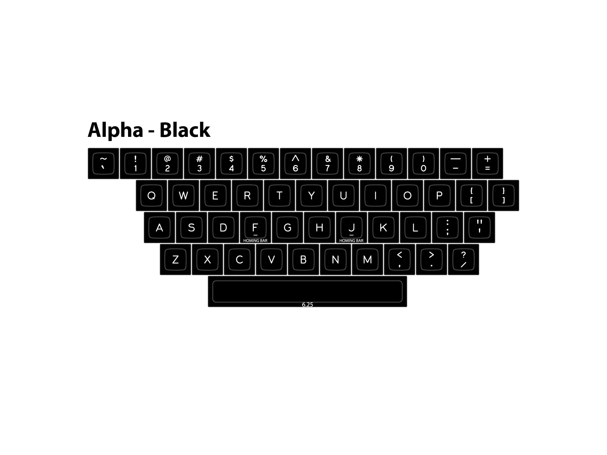 DSA White on Black