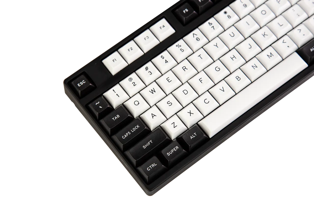 DSA White on Black