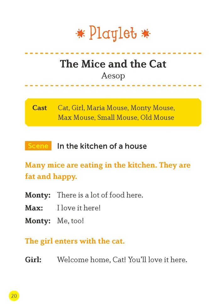 EF Classic Readers Level 1, Book 5: The Mice and the Cat