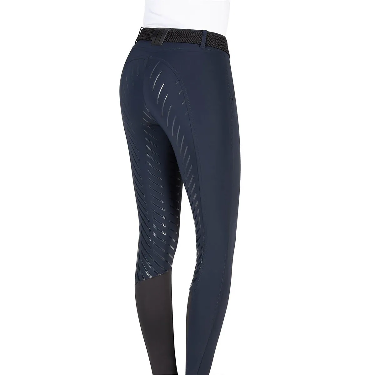 EQUILINE FULL GRIP WOMAN RIDING BREECHES COL.BLUE