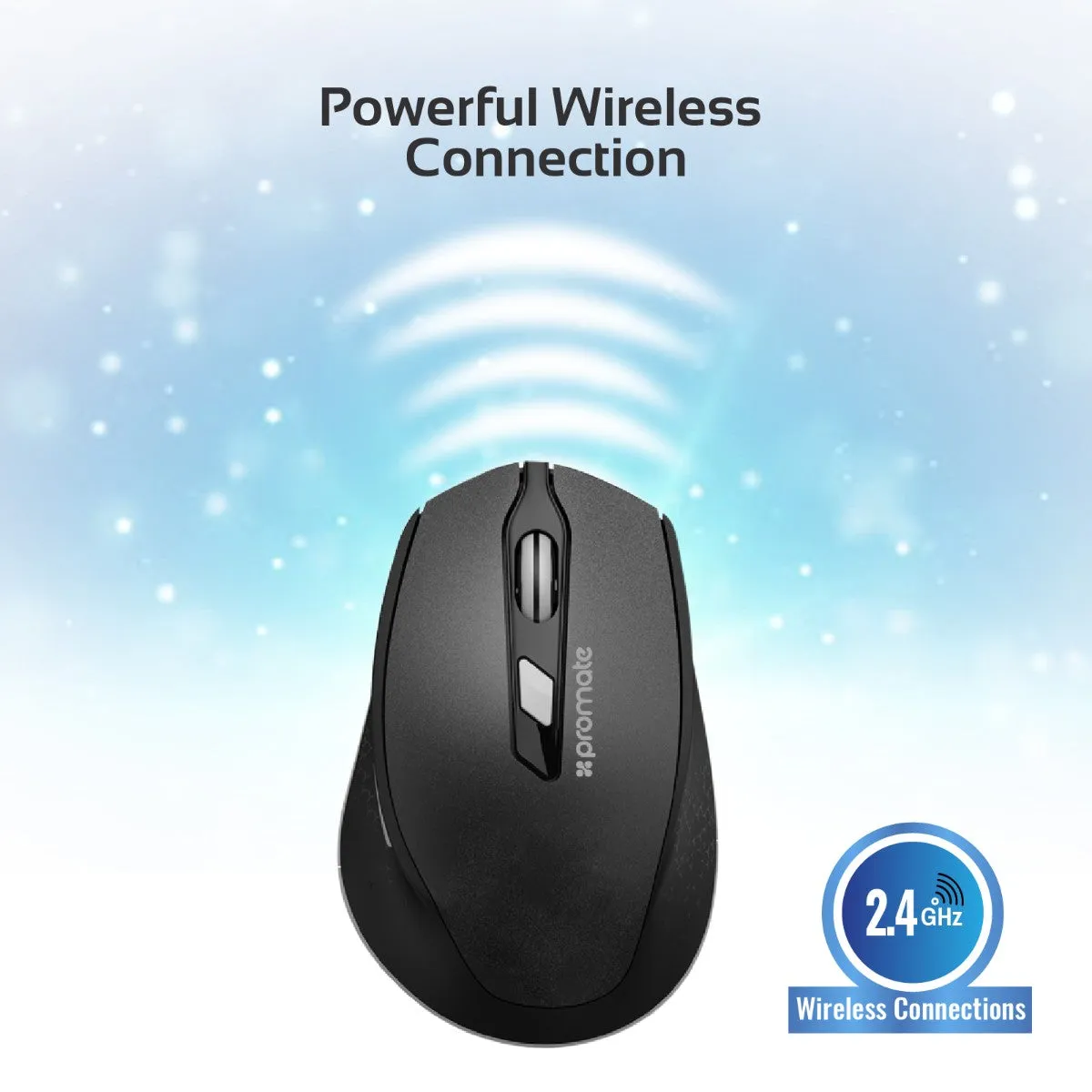 Ergonomically Designed 2.4GHz Wireless Mouse