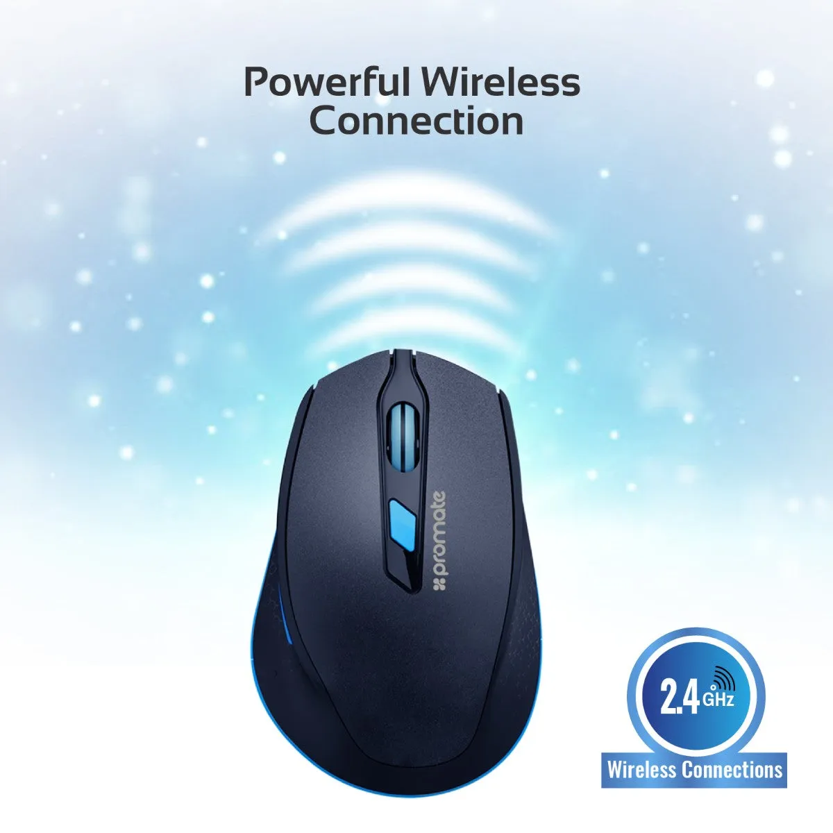 Ergonomically Designed 2.4GHz Wireless Mouse